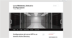 Desktop Screenshot of malatesta.biz